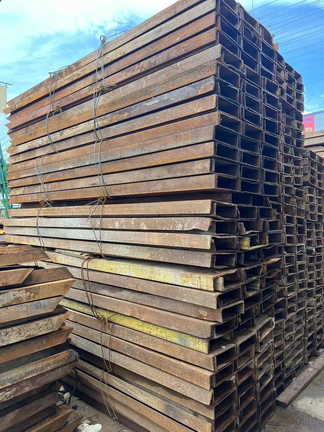 金平区工地专用铺路钢板出租打桩槽钢 - 一站式服务